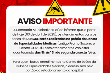 ATENÇÃO, POPULAÇÃO DE BERNARDINO DE CAMPOS!