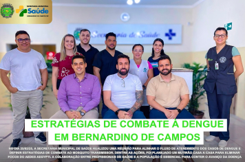 Combate à Dengue: Reunião Define Estratégias e Mutirão de Conscientização