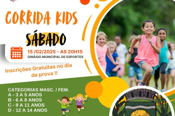 Corrida Kids em Bernardino de Campos! 