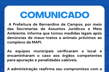 Compromisso com a proteção animal!