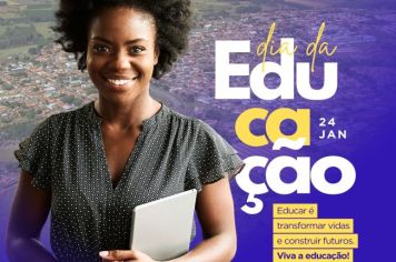 Hoje celebramos um dos pilares mais importantes da nossa sociedade, a Educação!
