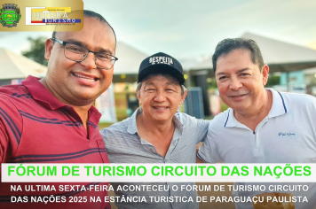 Bernardino de Campos presente no I Fórum de Turismo Circuito das Nações 2025