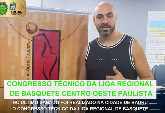 Bernardino de Campos no Congresso Regional de Basquete!