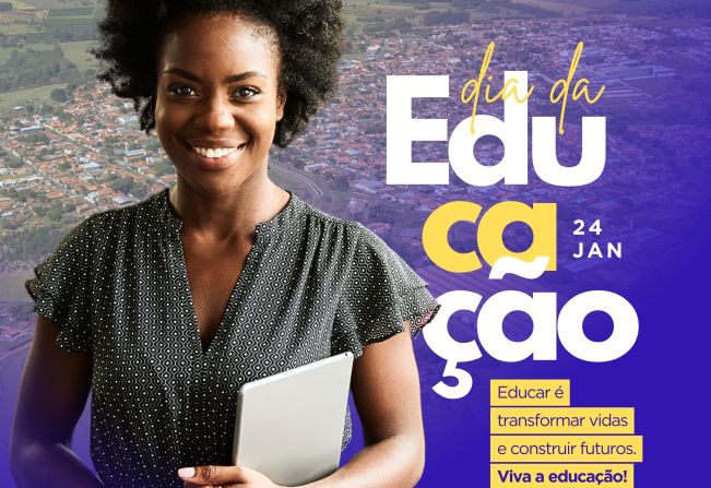 Hoje celebramos um dos pilares mais importantes da nossa sociedade, a Educação!