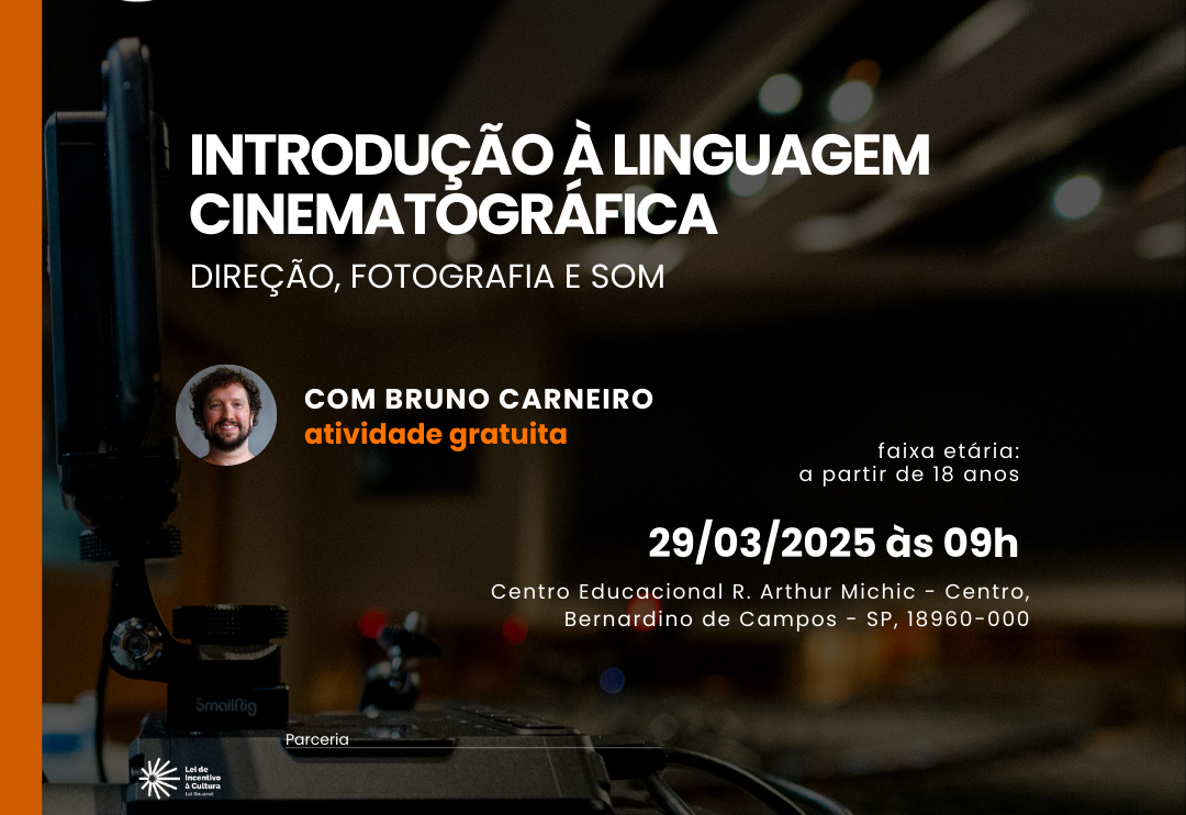 OFICINA SOBRE INTRODUÇÃO À LINGUAGEM AUDIOVISUAL