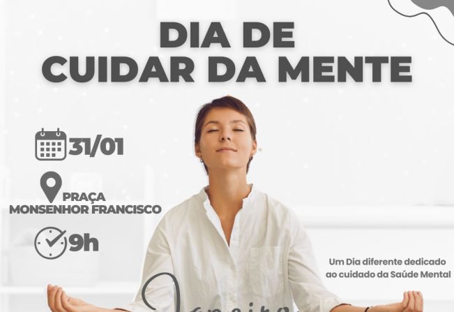 Dia de cuidar da mente!