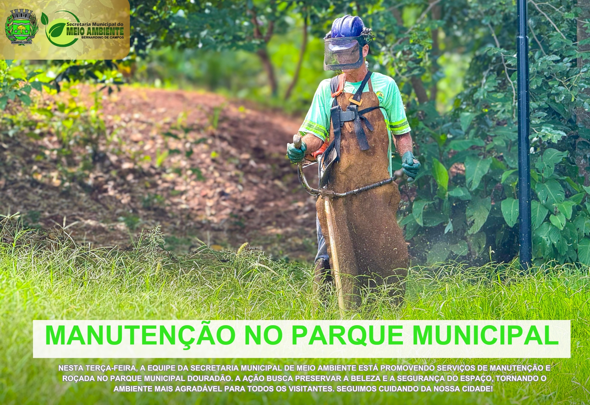 Cuidando dos nossos espaços verdes!